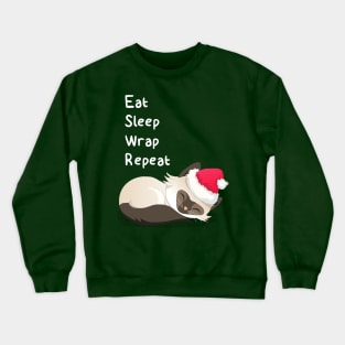 Christmas Kitty Goal Crewneck Sweatshirt